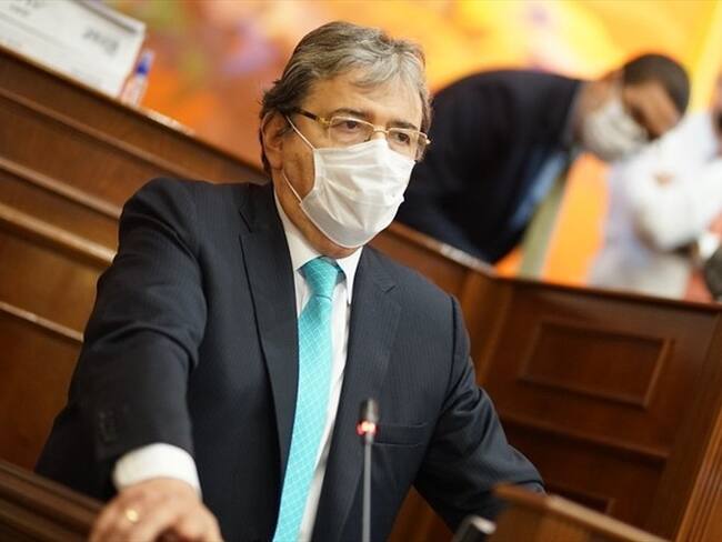 Carlos Holmes Trujillo continúa hospitalizado por COVID-19. Foto: Colprensa