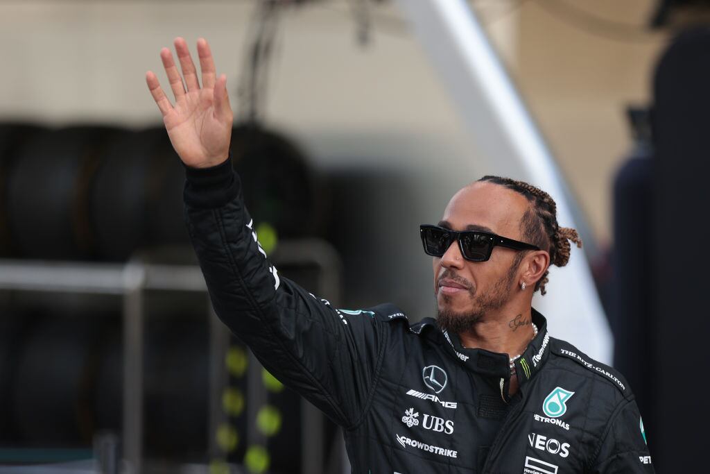 Lewis Hamilton. (Photo by Philippe Nanchino/Eurasia Sport Images/Getty Images)