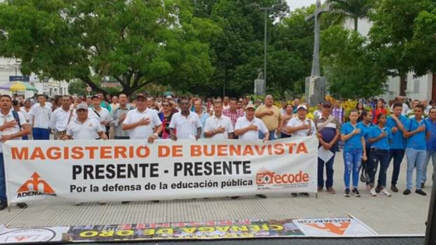 Docentes de Córdoba dieron ultimátum para el giro de los recursos de gratuidad. Foto: La Wcon Julio Sánchez Cristo