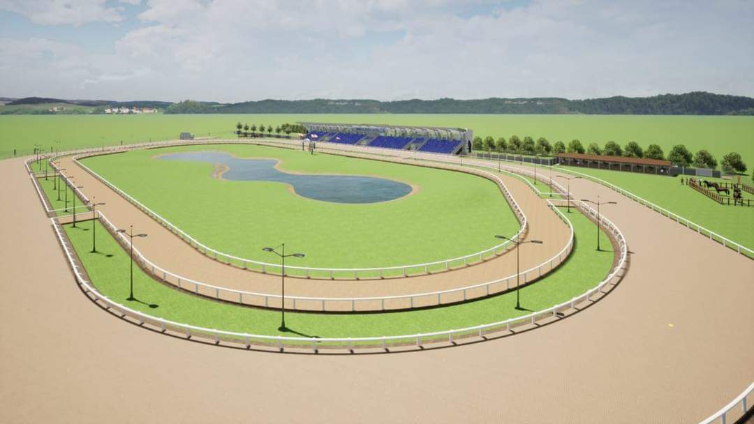 Maqueta para construcción de Hipódromo en San Andrés. Foto: Gobernación de San Andrés.