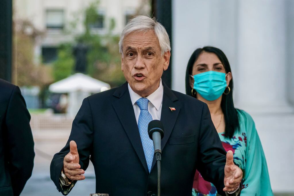 Sebastián Piñera, presidente de Chile (Photo by Sebastián Vivallo Oñate/Agencia Makro/Getty Images)