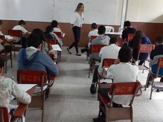 Solicitan regular los cobros de colegios privados durante la cuarentena nacional. Foto: Colprensa