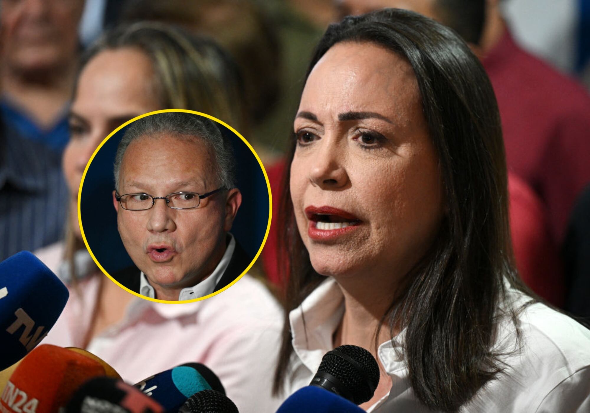 “Es un secuestro, no hay orden de captura”: esposa del abogado de María Corina Machado