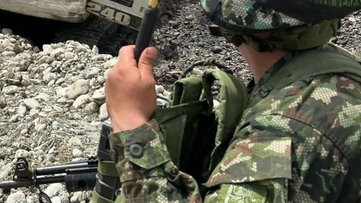 Ataque con drones en el norte del Cauca causó la muerte de un militar y dejó siete más heridos