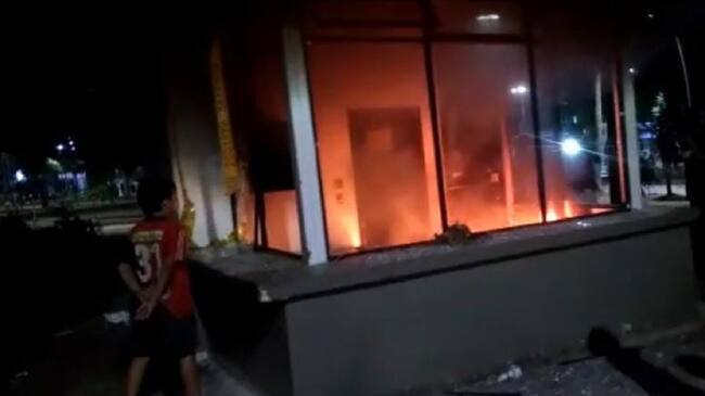 CAI DE LOS NIÑOS. Foto:Tomada de un video.