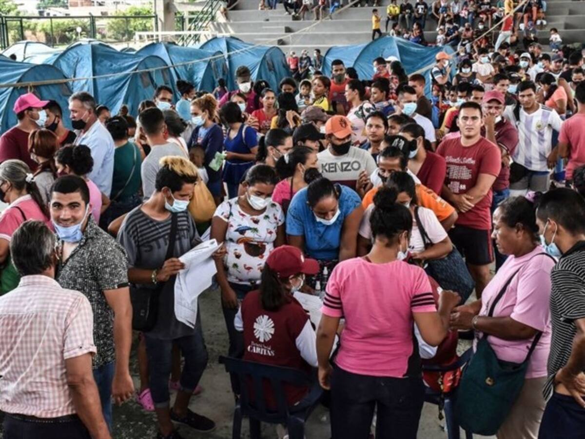 Confirman cuatro casos de COVID-19 en refugios de desplazados en Arauquita, Arauca