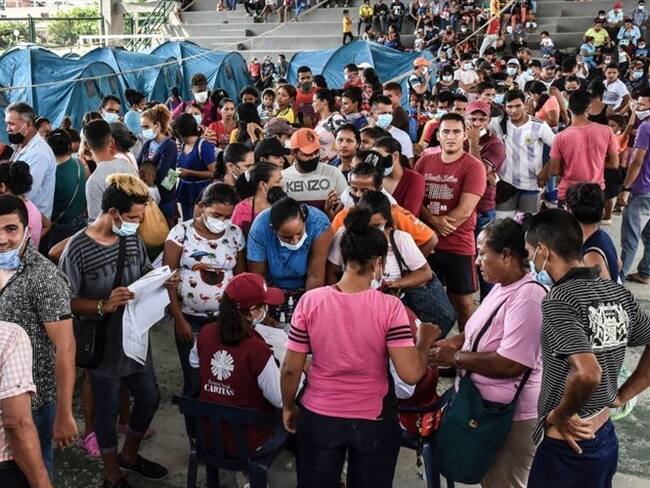 Confirman cuatro casos de COVID-19 en refugios de desplazados en Arauquita, Arauca