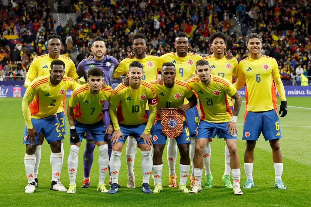 Selección Colombia. Foto: OSCAR DEL POZO/AFP via Getty Images
