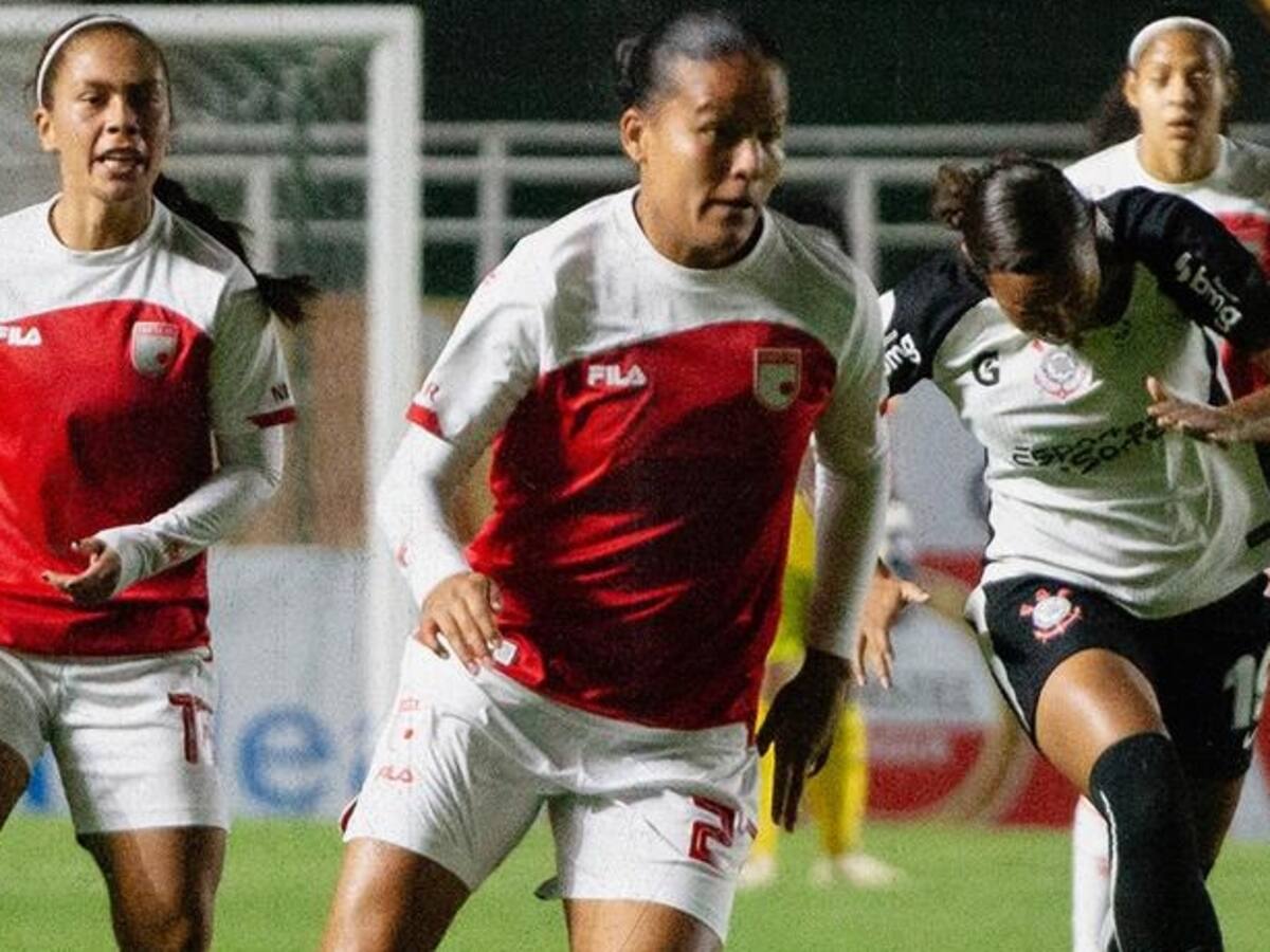Independiente Santa Fe cayó 1-0 ante Corinthians y quedó eliminado de la Copa Libertadores Femenina
