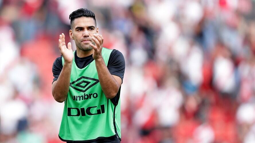 Delantero colombiano Radamel Falcao García. Foto: Gonzalo Arroyo Moreno/Getty Images