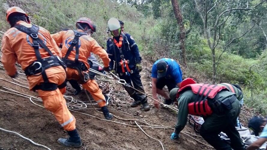 La búsqueda estuvo a cargo del Cuerpo de Bomberos de Nobsa.. Foto: referencia