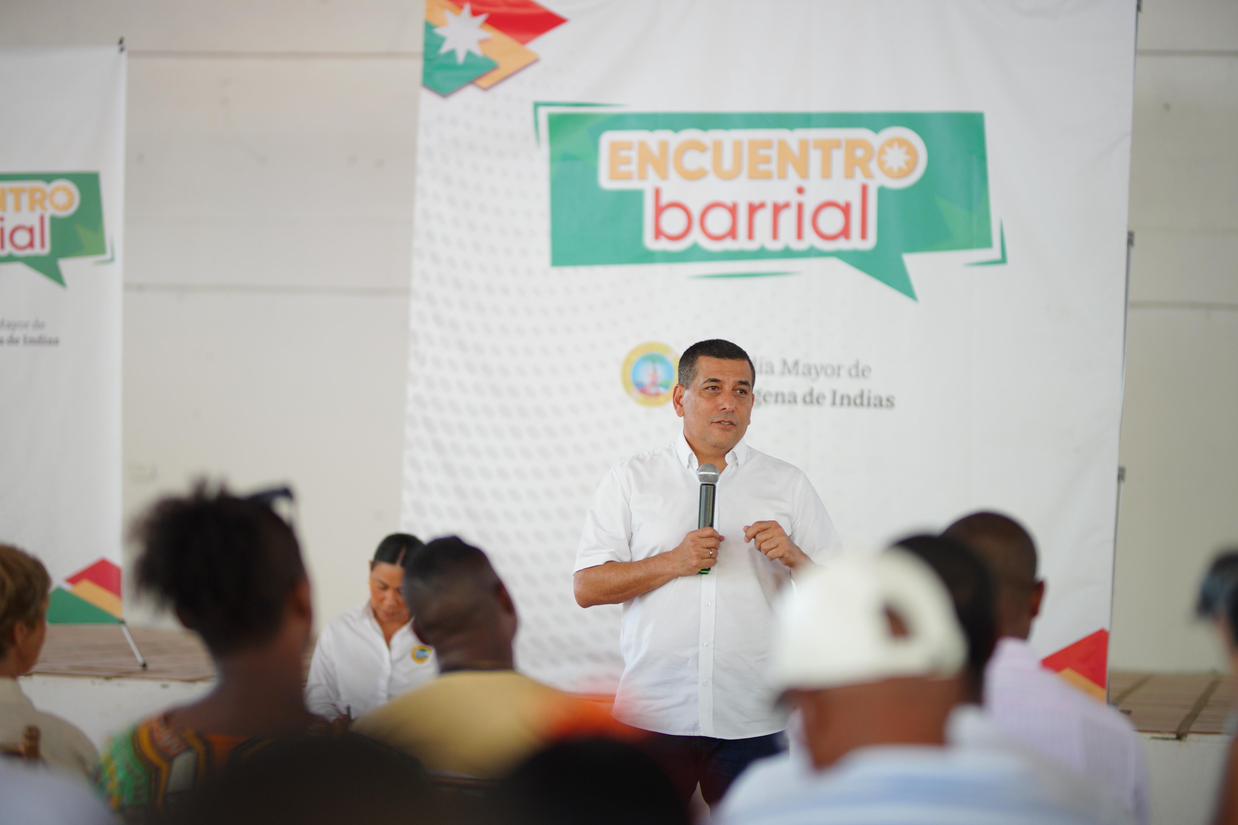 Dumek Turbay consolida histórica apuesta por la inclusión de la zona insular de Cartagena