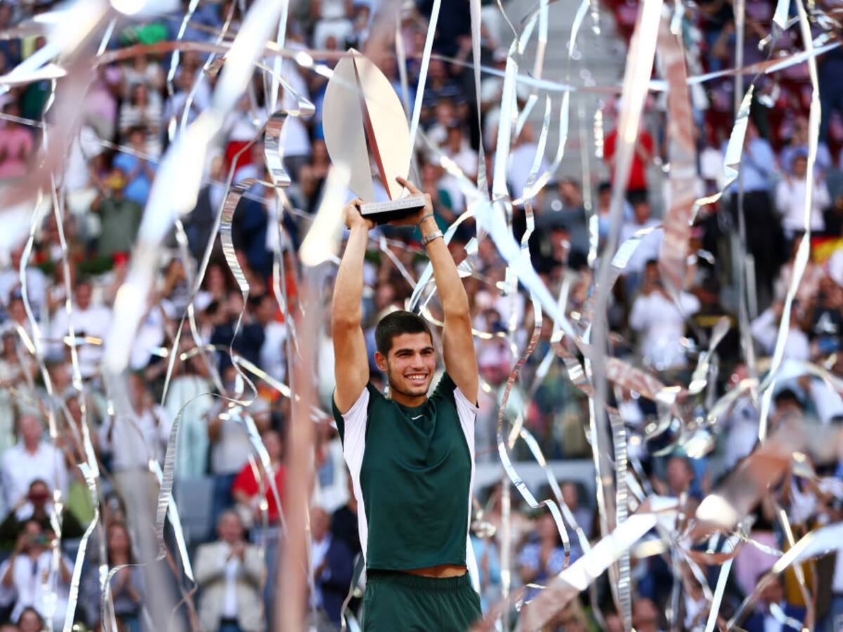 Carlos Alcaraz superó en la final a Alexander Zverev y conquistó el Masters 1000 Madrid