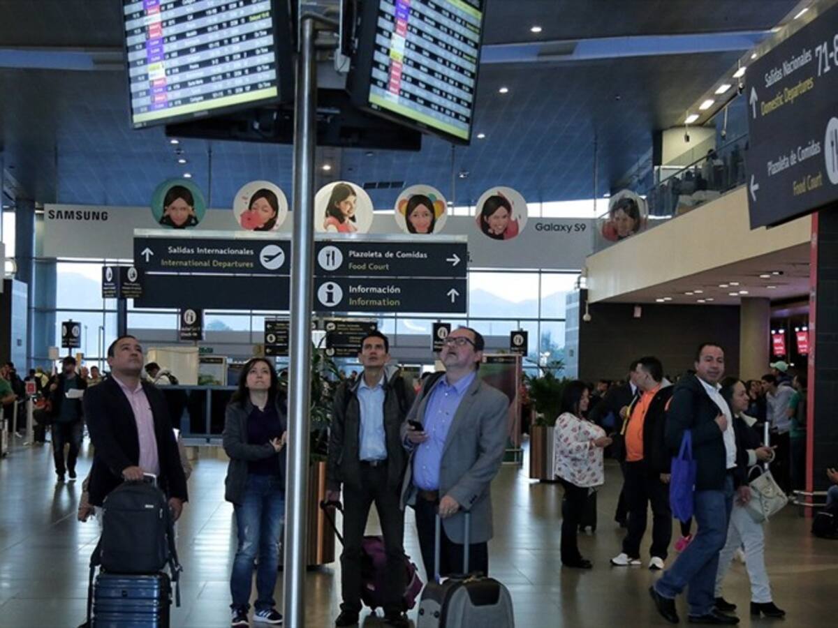 Aerocivil informó que la pista norte del aeropuerto El Dorado se encuentra cerrada