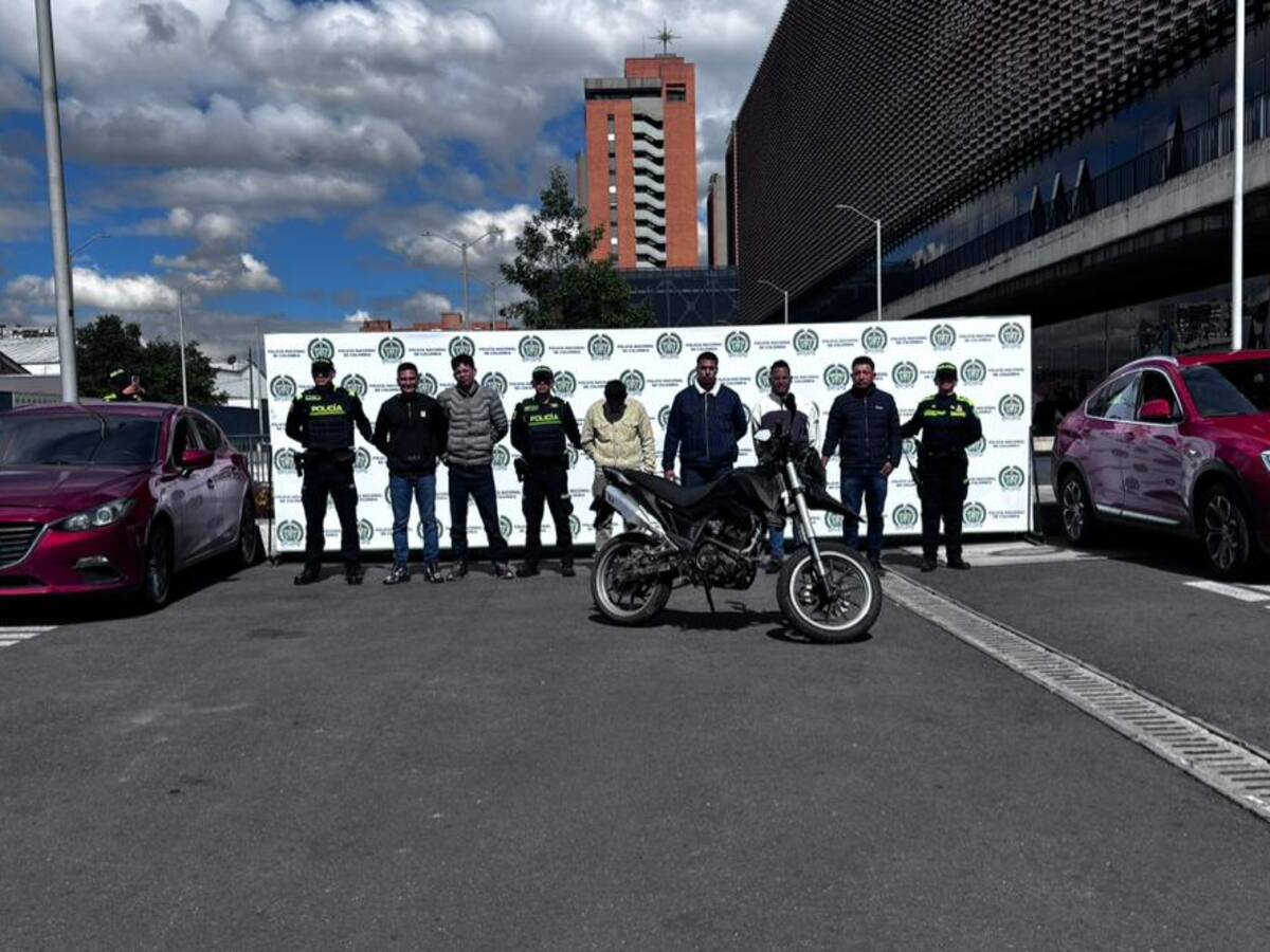 Capturan a ladrones de carros en Bogotá: en el último mes habían robado siete automotores
