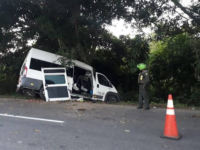 Un muerto y 15 heridos deja grave accidente de tránsito en Córdoba. Foto: Cortesía