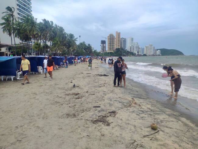 Cierre de playas en Santa Marta/ Alcaldía