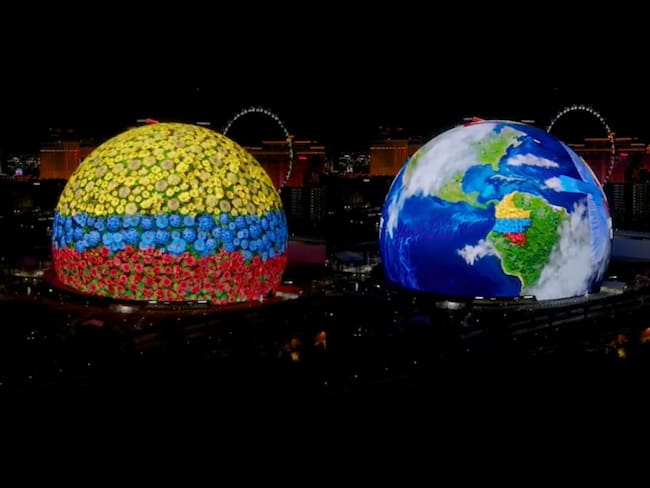 Lleva al país a un escenario internacional: ProColombia por campaña en esfera de Las Vegas