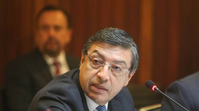 El secretario de la CAN, Jorge Hernando Pedraza condenó el atentado con carro bomba en donde perdieron la vida tres policías. . Foto: Cortesía