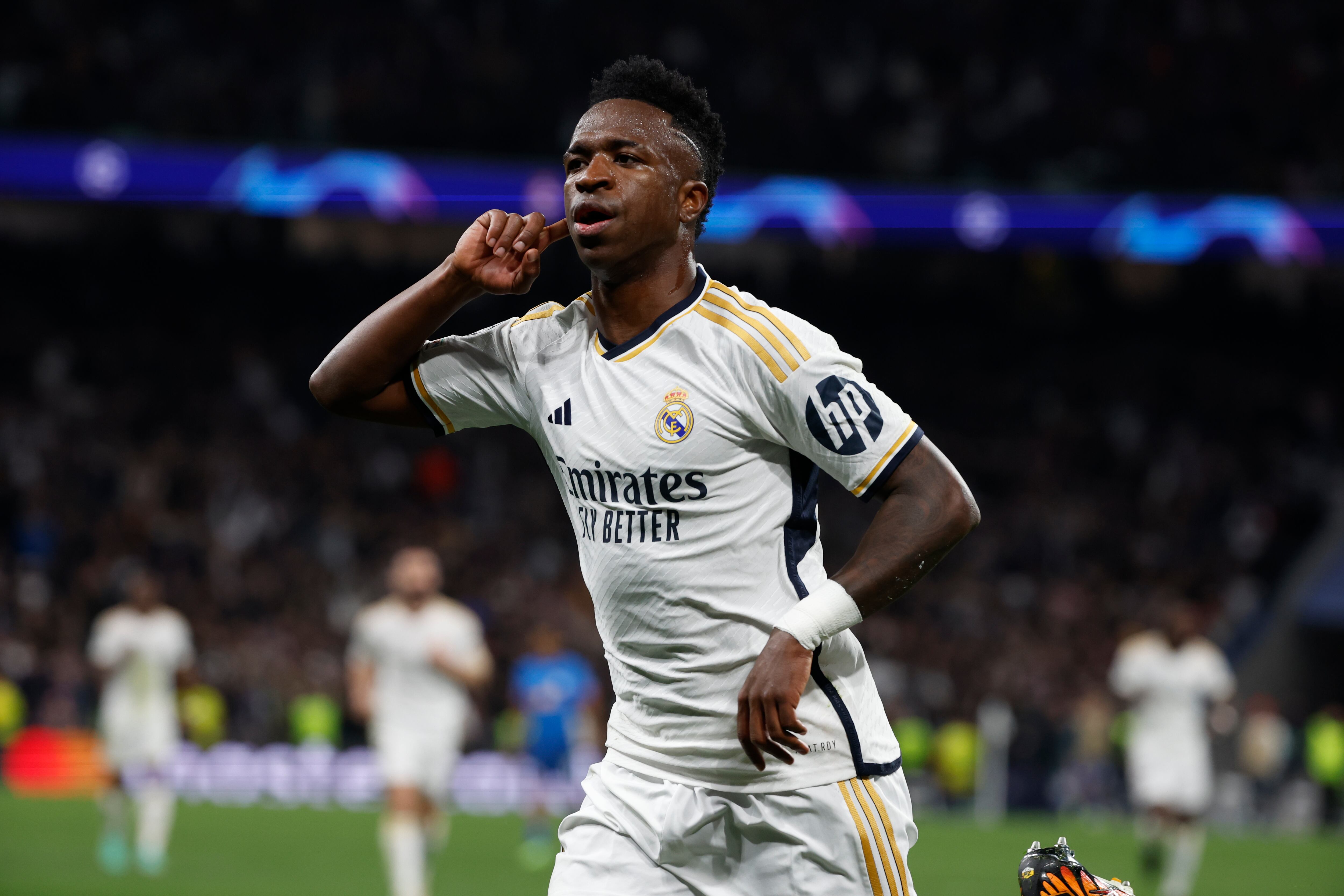 Delantero del Real Madrid, Vinícius Jr. Foto: EFE/JJ Guillén