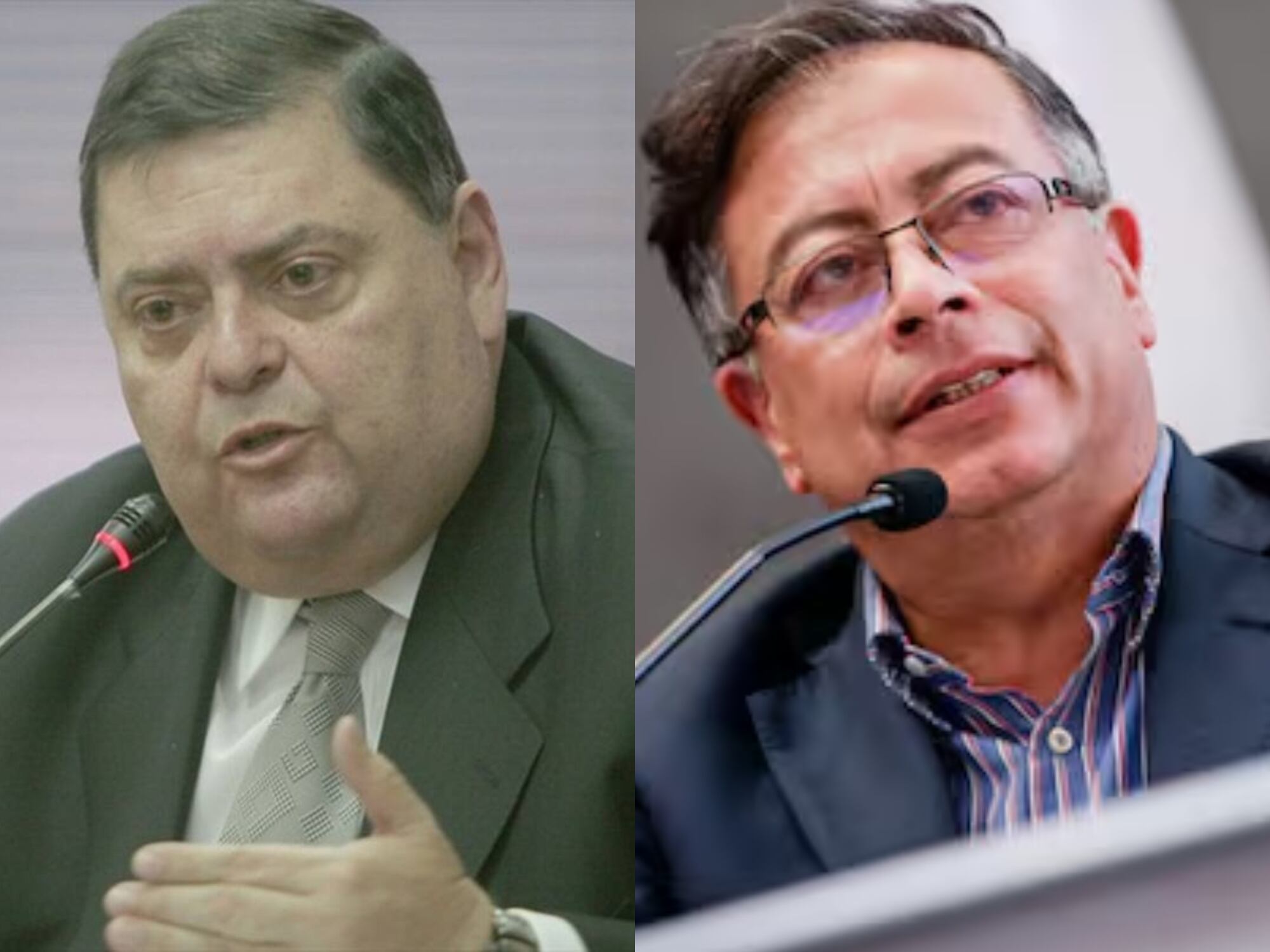 Álvaro García y Gustavo Petro