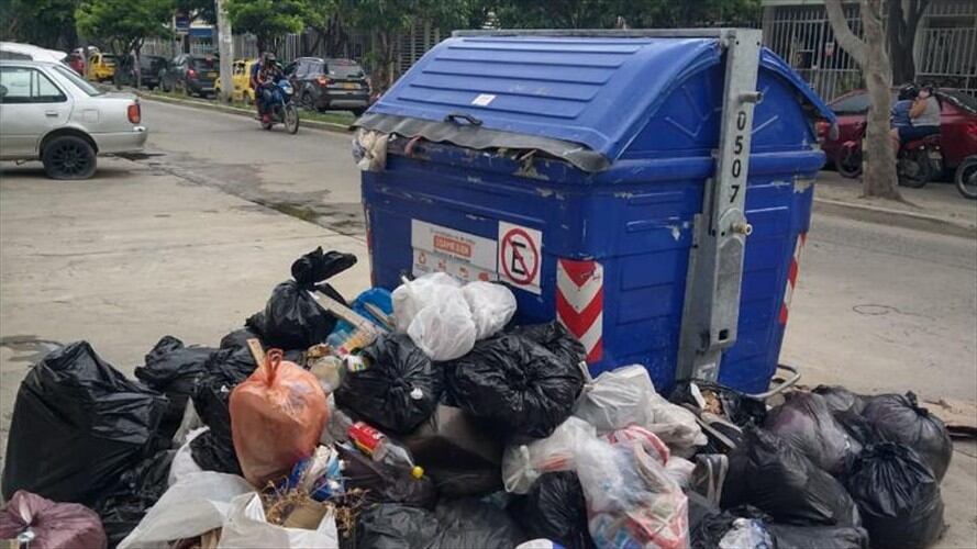 Proliferación de basuras en Santa Marta. Foto: Cortesía