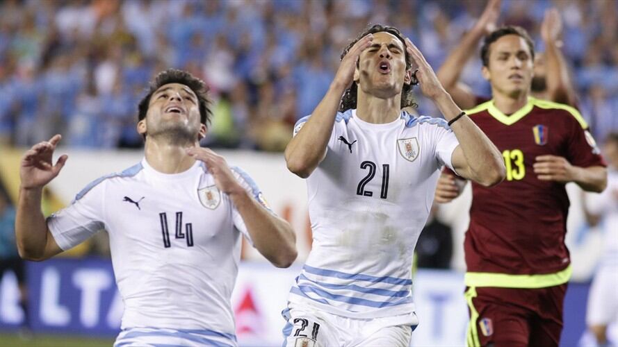 Uruguay vs Venezuela. Foto: Agencia EFE