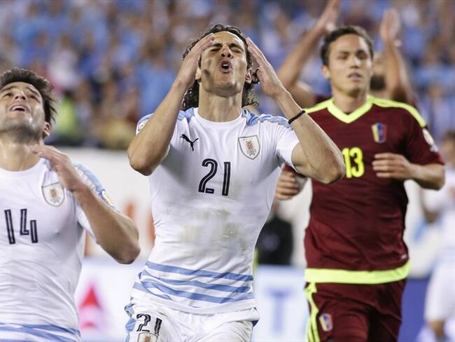 Uruguay vs Venezuela. Foto: Agencia EFE