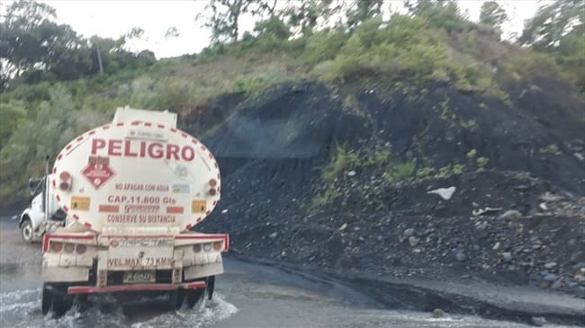 De acuerdo con Amaya, en la vía el Sisga – El Secreto “el concesionario no cumple, vive permanentemente bloqueada.. Foto: La W