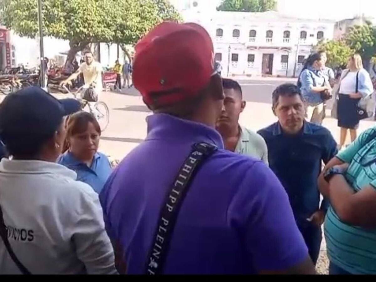 Operadores turísticos de Bahía Concha en Santa Marta realizaron plantón