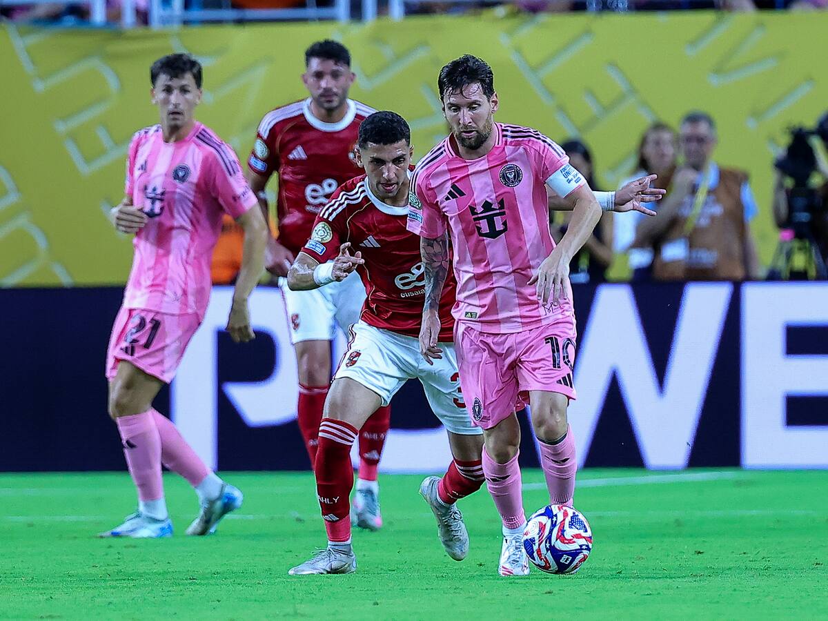 Inter Miami, con Messi, no pudo contra el Al-Ahly y empató 0-0 en el inaugural del Mundial de Clubes
