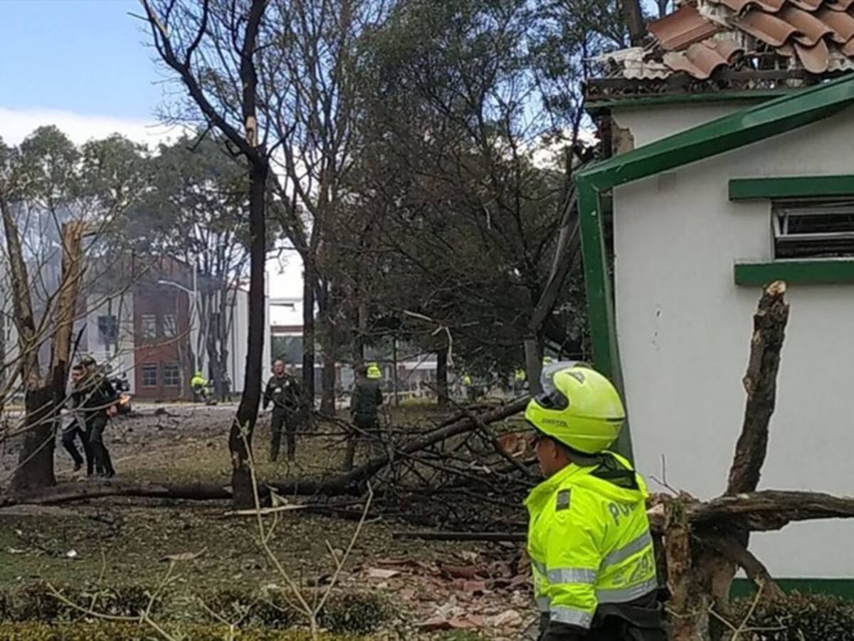 ¿Cómo ingresó el carro bomba a la Escuela General Santander?
