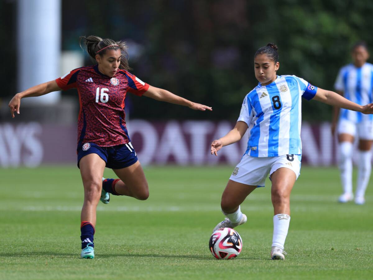 Argentina vs. Costa Rica: reviva el minuto a minuto del partido del Mundial Femenino Sub20