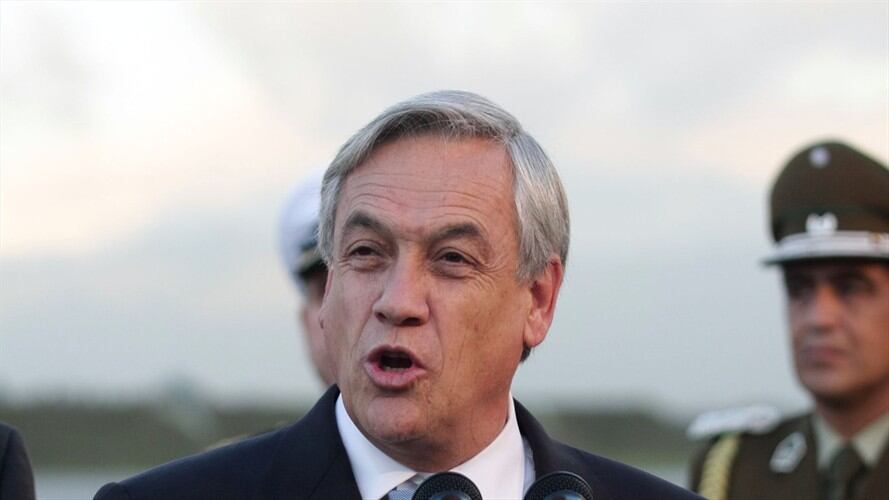 Sebastian Piñera, presidente chileno. Foto: Colprensa