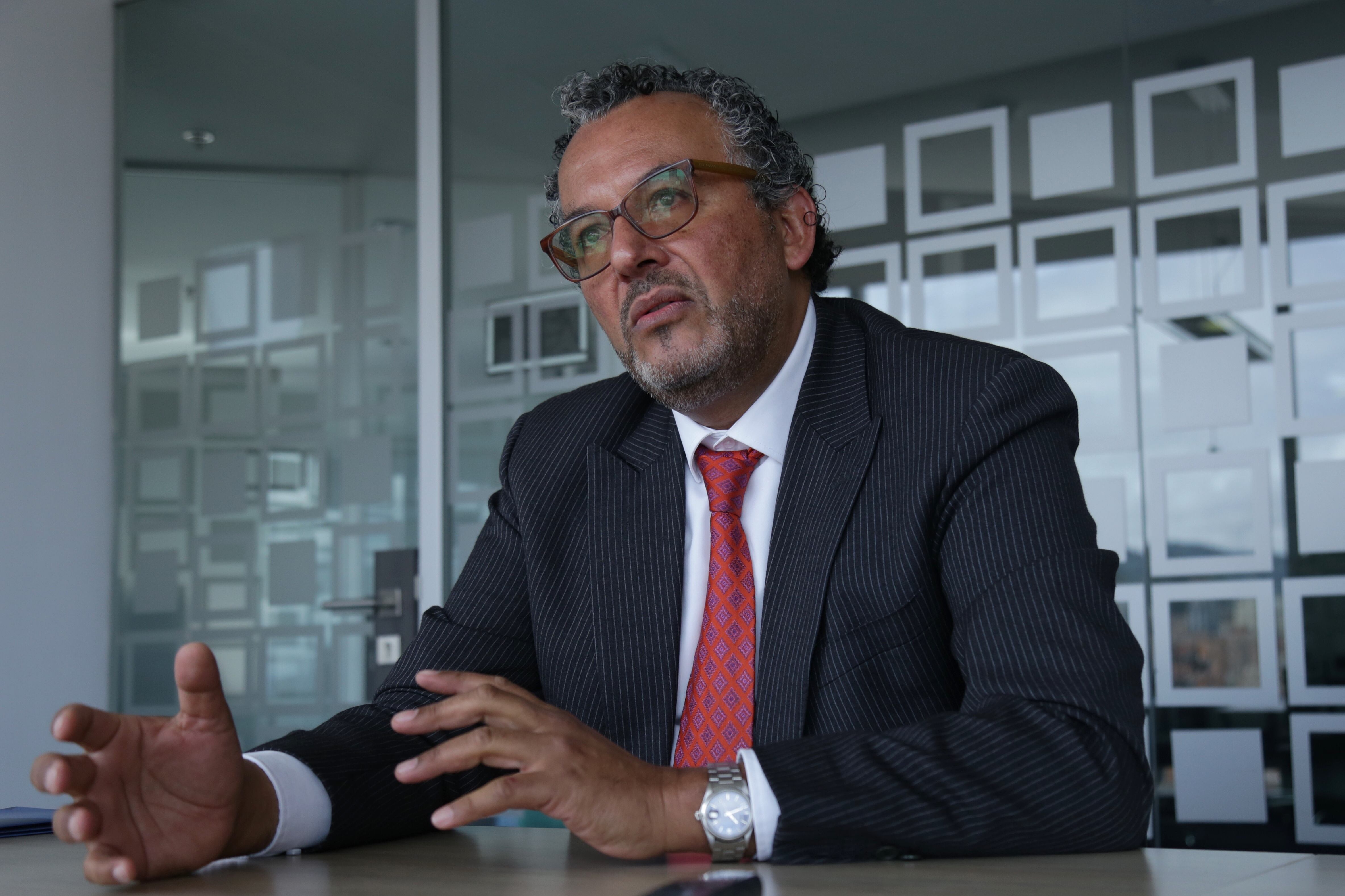 Presidente de la JEP, Roberto Vidal. Foto: Colprensa.