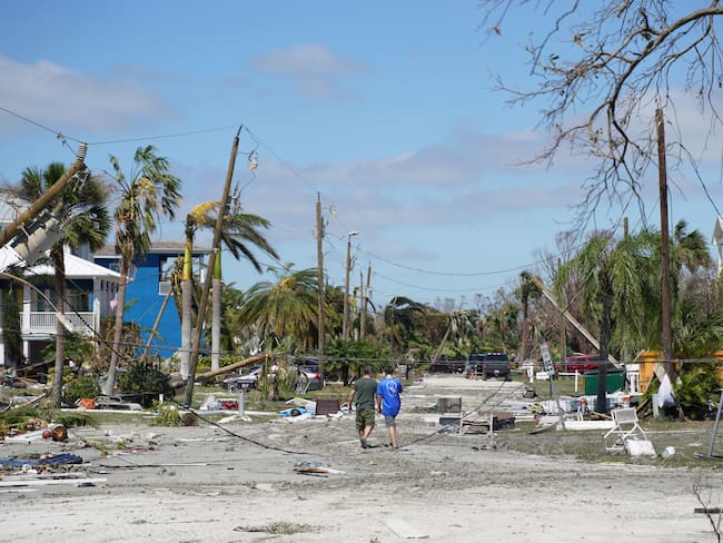 Paso del huracán Ian. (Photo by Lokman Vural Elibol/Anadolu Agency via Getty Images)