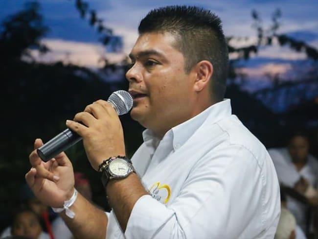 Samuel Londoño Ortega, alcalde del municipio de Miranda, Cauca. Foto: Alcaldía de Miranda