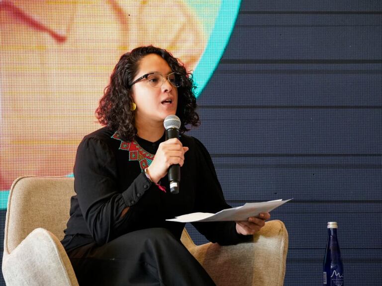 Mariana Ardila, delegada de Justicia Transicional y Paz de la Defensoría del Pueblo, en Visión 2025