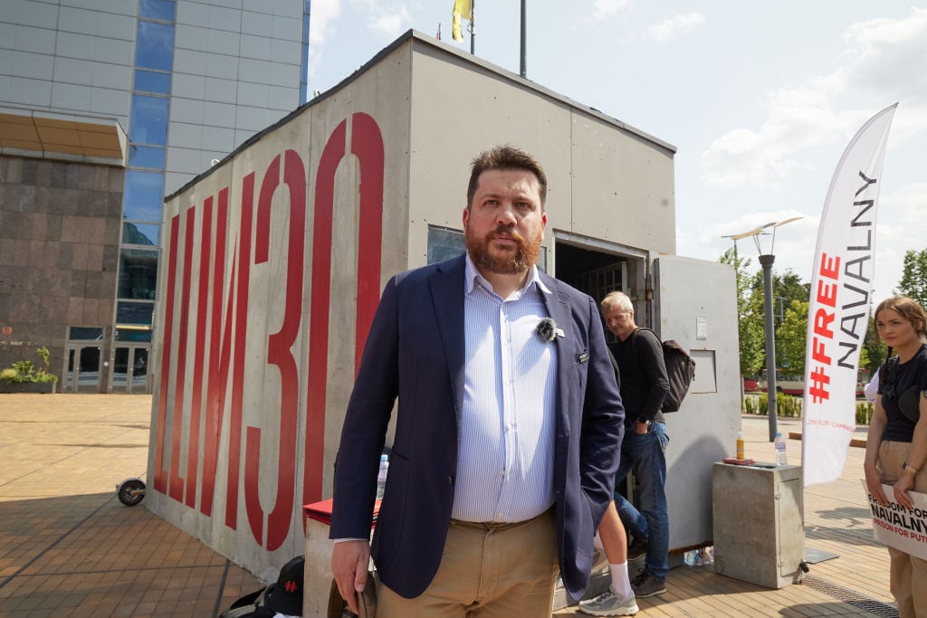 Leonid Volkov, opositor ruso. Foto: Oleg Nikishin/Getty Images
