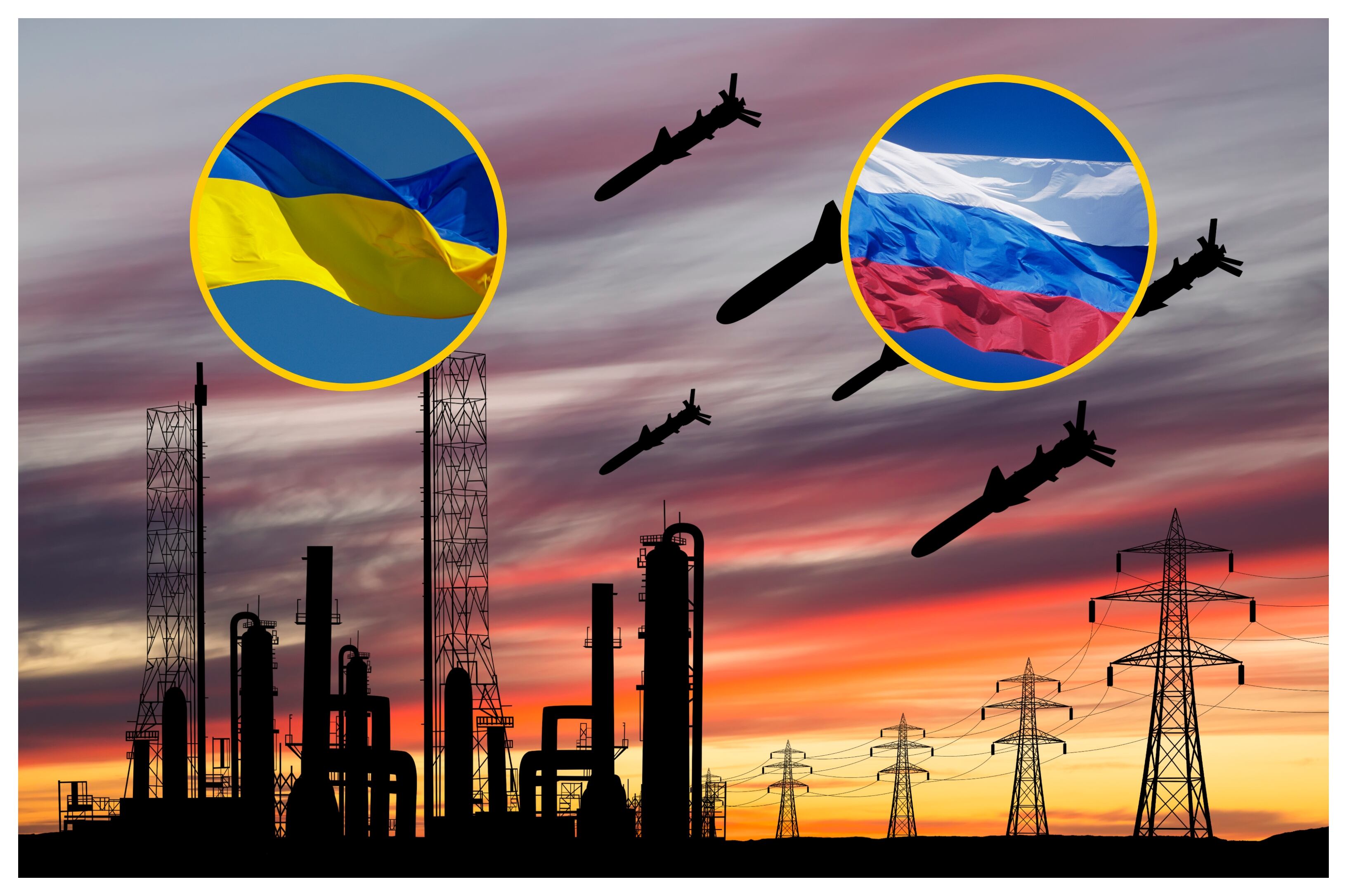 Sector energético, Rusia y Ucrania. Foto: Getty Images.