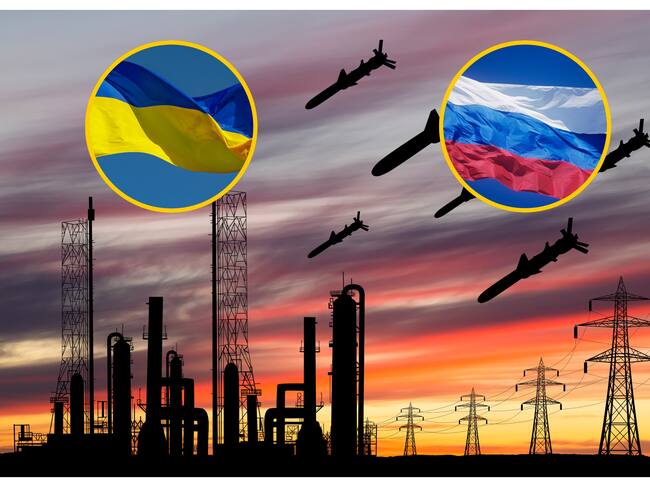 Sector energético, Rusia y Ucrania. Foto: Getty Images.