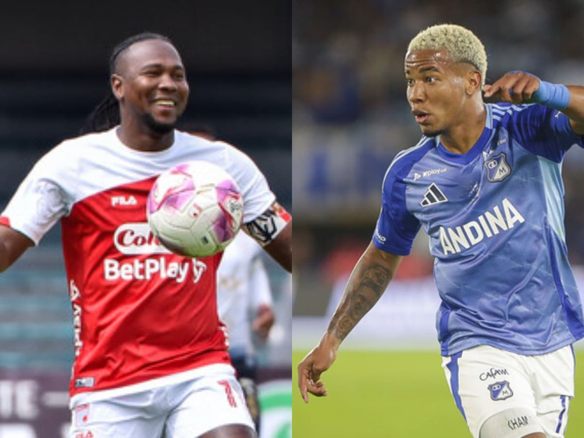 Con gol a último minuto, Millonarios revivió en el clásico y derrotó a Santa Fe 1-0