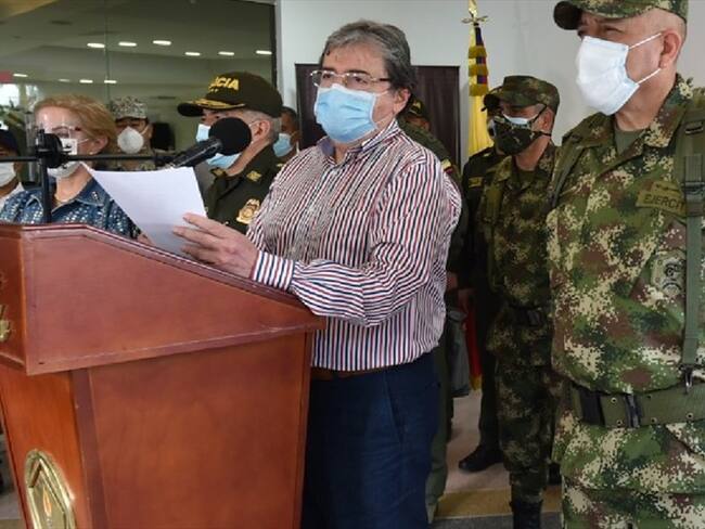 Carlos Holmes Trujillo . Foto: Ministerio de Defensa.