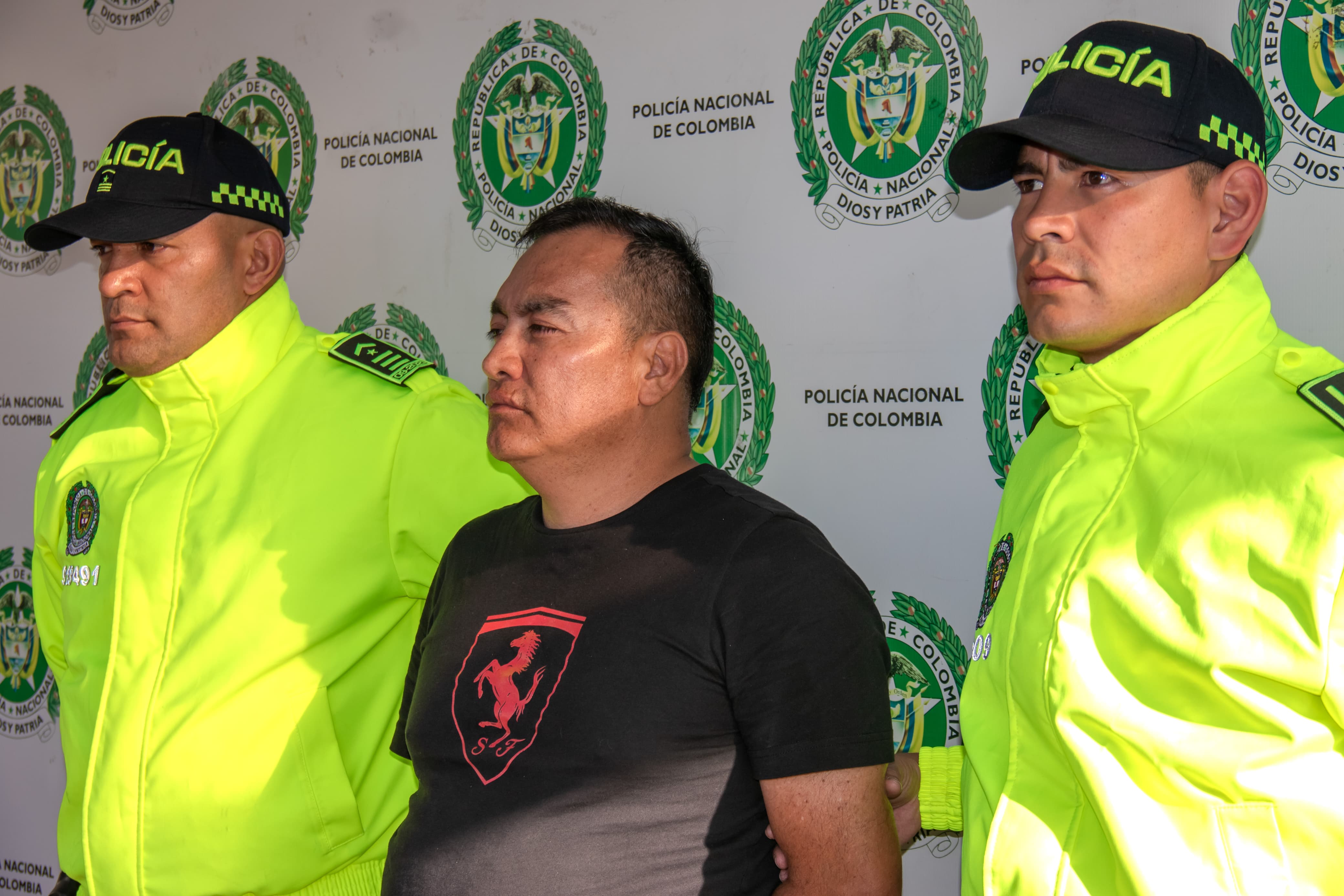 Captura de alias 'Tito el Borracho' | Foto: Policía Nacional