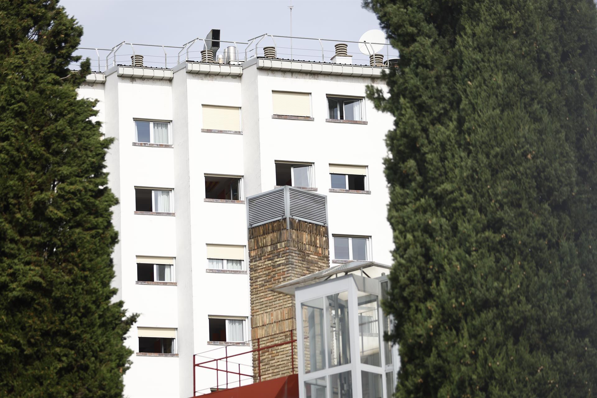 Fachada del Colegio Mayor Elías Ahuja de Madrid. Foto: EFE