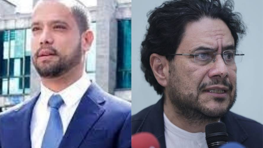 Diego Cadena y Iván Cepeda. Créditos: Colprensa