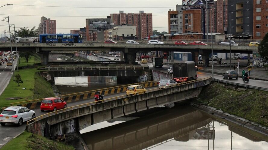 Imagen de referencia de movilidad en Bogotá. Foto: Colprensa - Camila Díaz