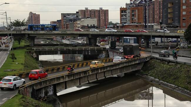 Imagen de referencia de movilidad en Bogotá. Foto: Colprensa - Camila Díaz