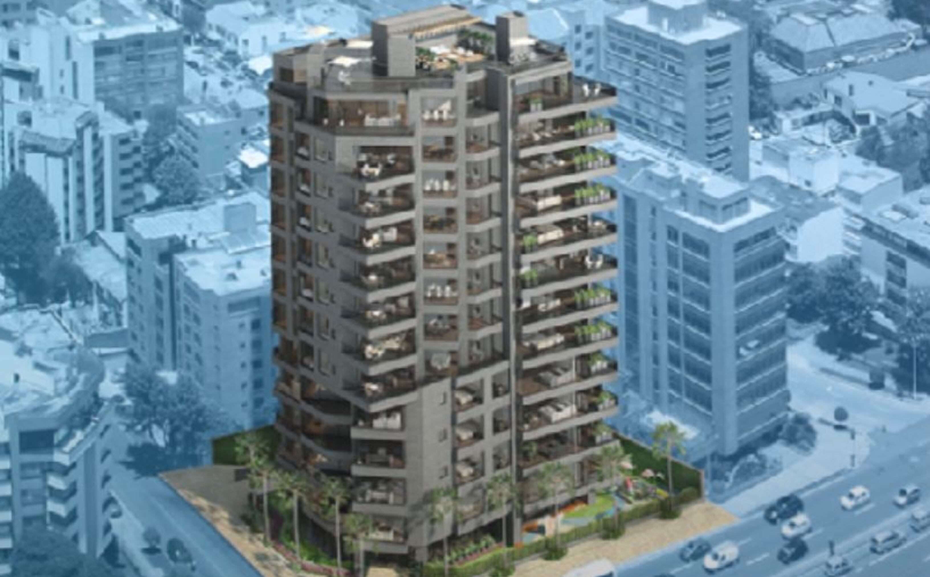 Edificio Neos Nogal. Foto: Neos Group.