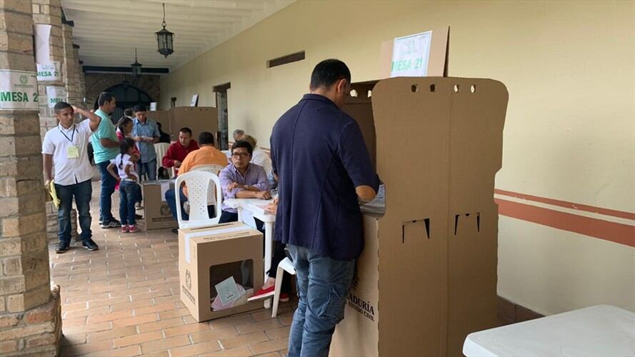 Votos marcados en Popayán / Imagen de referencia. Foto: Colprensa